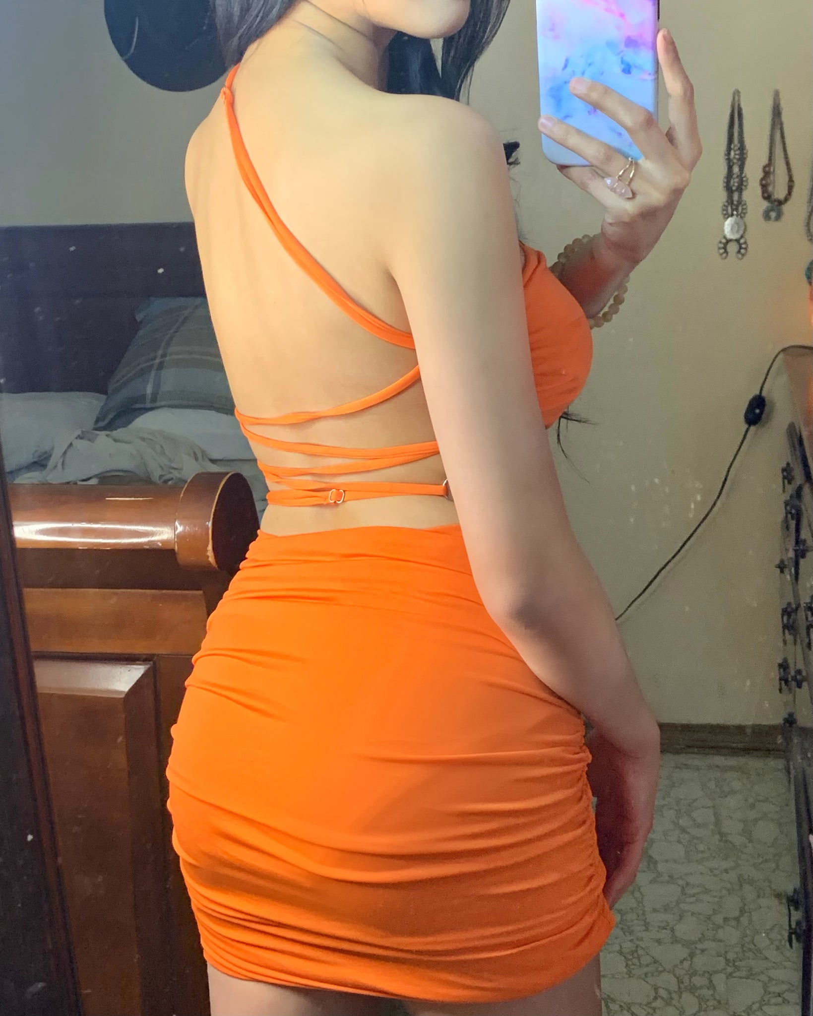 Lily Dress (Orange)