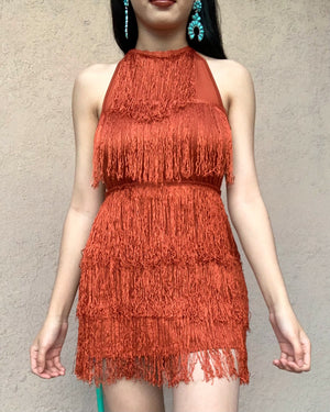 Angelina Fringe Dress